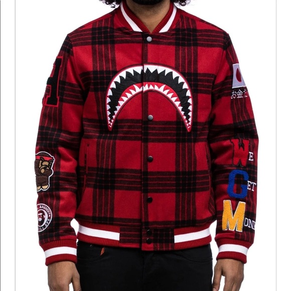 we killed ape varsity jacket